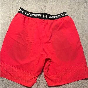 Under Armour Men's Vibrant Red Athletic Shorts